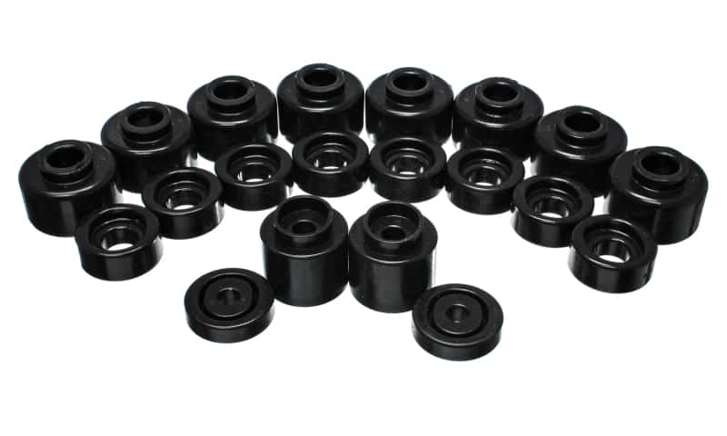 Energy Suspension — Energy Suspension Body Mount Set - Black
BodyMntBshKt - view 3