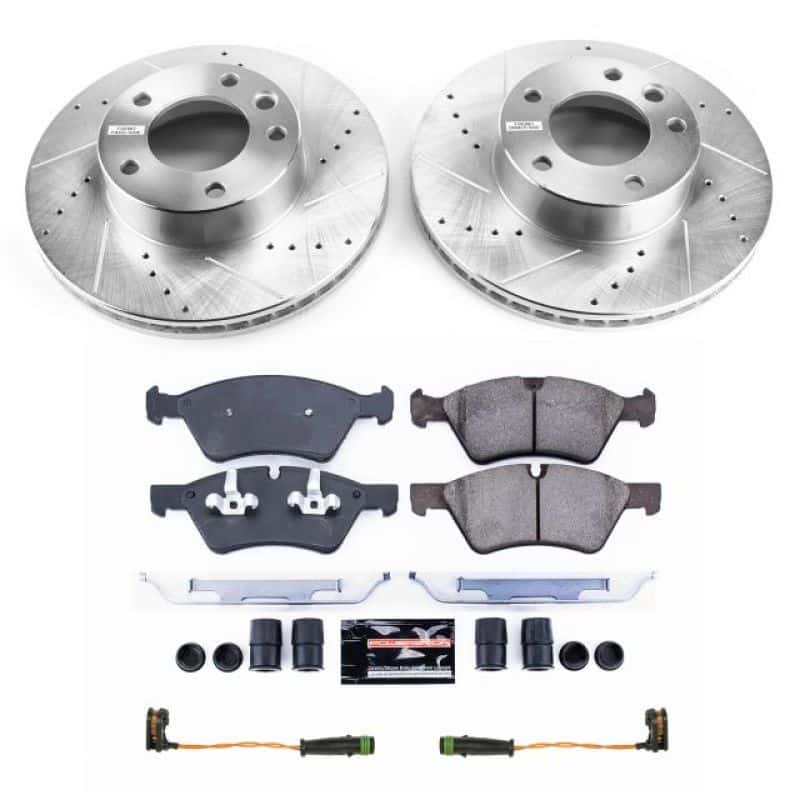 PowerStop — Power Stop 05-10 Mercedes-Benz G55 AMG Front Z23 Evolution Sport Brake Kit - view 1