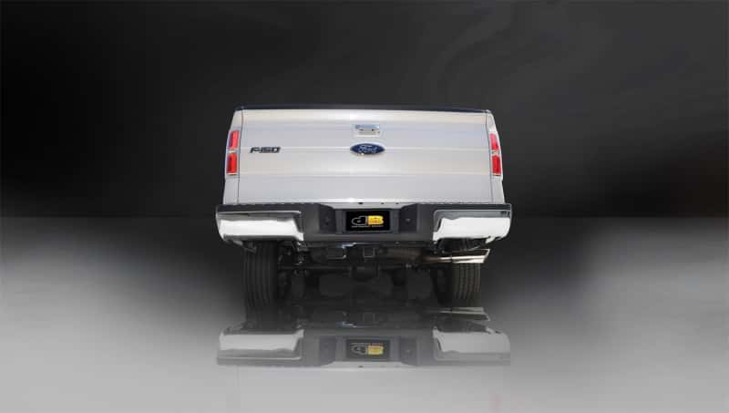 CORSA Performance — Corsa 2011-2014 -13 Ford F-150 EcoBoost 3.5L V6 Polished Sport Cat-Back Exhaust
Exhaust - view 6