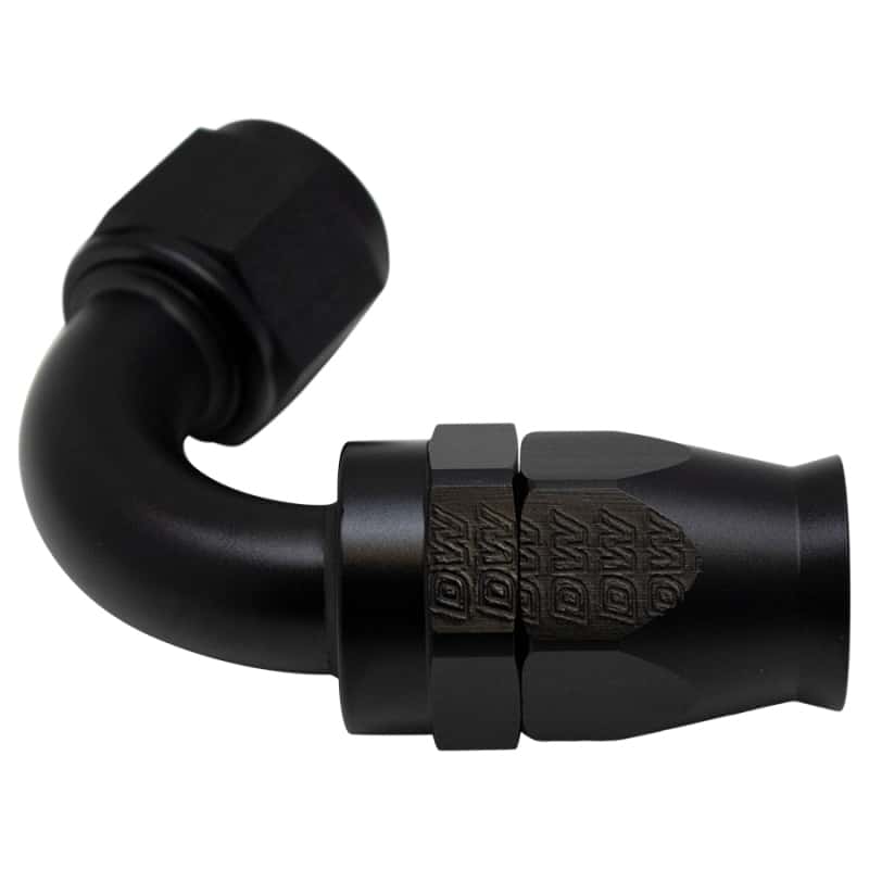 DeatschWerks — DeatschWerks 10AN Female Flare Swivel 120-Degree Hose End PTFE - Anodized Matte Black
Lines & Fittings - view 1