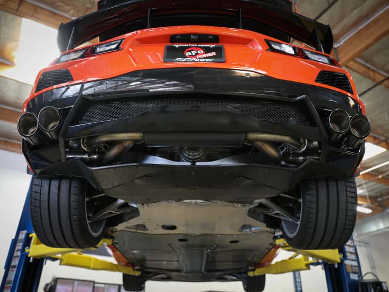 aFe — aFe MACH Force-Xp 3in to 2-1/2in 304SS Cat-Back 2020 Chevy Corvette (C8) 6.2L - Carbon Fiber Tip
Cat-Back Exhaust - view 7
