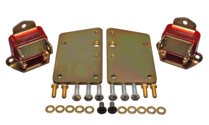 Energy Suspension — Energy Suspension Ls Conversion Motor Mount Set - Red
Motor Mount Set - view 4