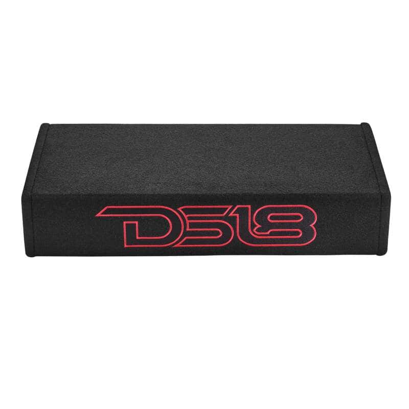 DS18 — DS18 Dual 10in Shallow Enclosure w/ Subwoofer 350 Watts RMS Sealed Black Carpet - view 4