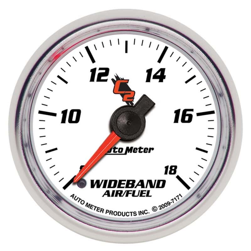 AutoMeter — Autometer C2 2-1/16in Full Sweep Electronic 8:1-18:1 Air/Fuel Ratio Gauge
GA 2" AFR WDBND A C2 - view 1