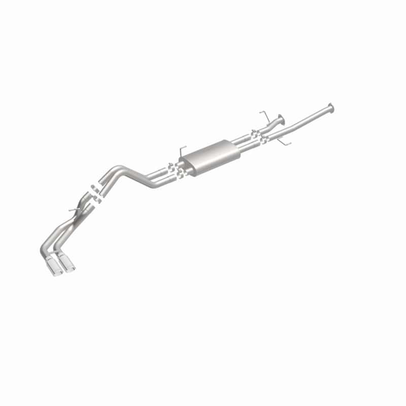 Magnaflow — MagnaFlow 14 Toyota Tundra V8 4.6L/5.7L Stainless C/b Exhaust Dual same side pass. rear tire
Cat-Back - view 3