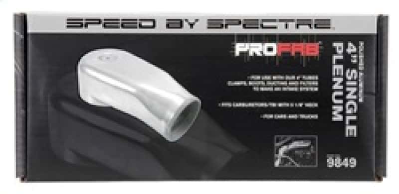 Spectre — Spectre Plenum 4in. OD x 9in. (Air Cleaner to Stud Inlet) - Single - view 9