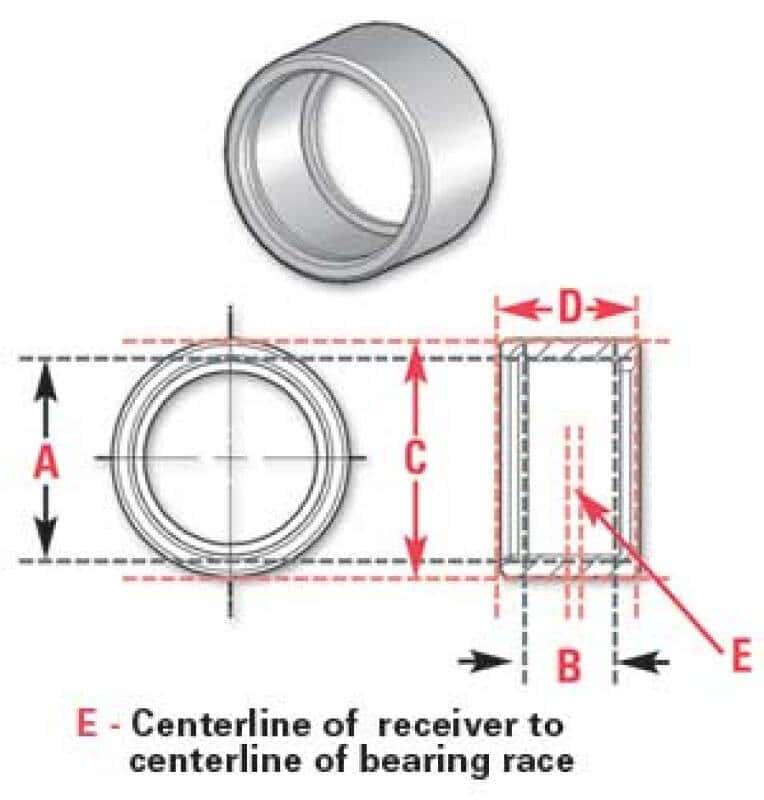 SPC Performance — SPC Performance ROUND BRG RECVR 1.0in.
BEARING RECEIVER
BRG RECVR EA - view 3