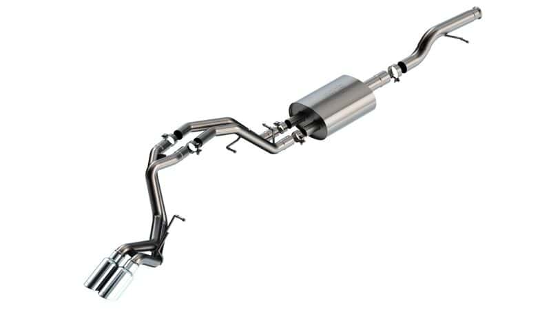 Borla — Borla 21-22 Chevrolet Tahoe 5.3L V8 2/4WD Touring Cat-Back Exhaust (Stainless)
Cat-Back System - view 1
