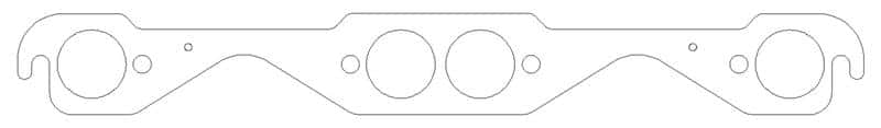 Cometic Gasket — Cometic Chevrolet Gen-1 Small Block V8 .030in MLS Exhaust Manifold Gasket Set - 1.500in Round Port
Exhaust Gasket Set - view 1