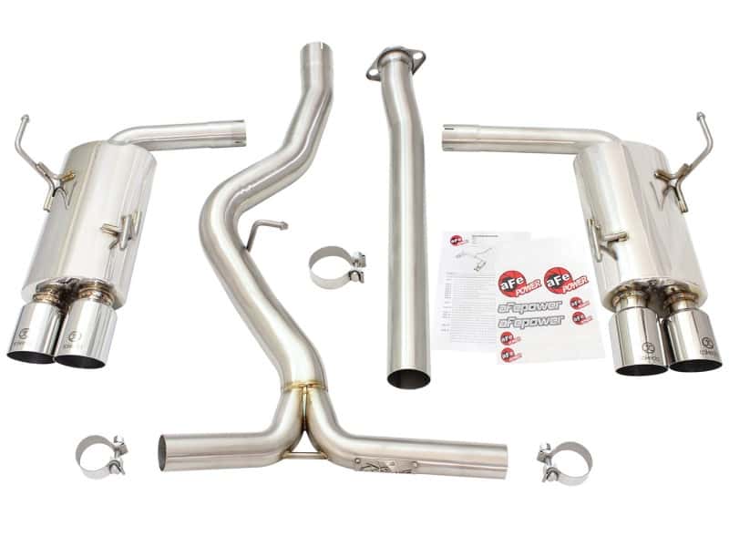 aFe — aFe Takeda 3in SS Exhaust Cat-Back 15-16 Subaru WRX/STI 2.0L/2.5L Polished Tips
Cat-Back Exhaust - view 7