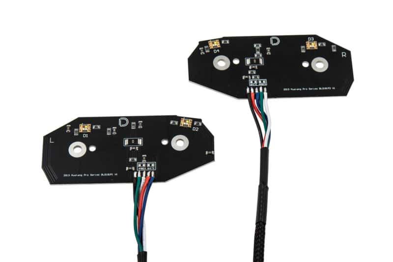 Diode Dynamics — Diode Dynamics 13-14 Ford Mustang RGBW DRL LED Boards - view 5