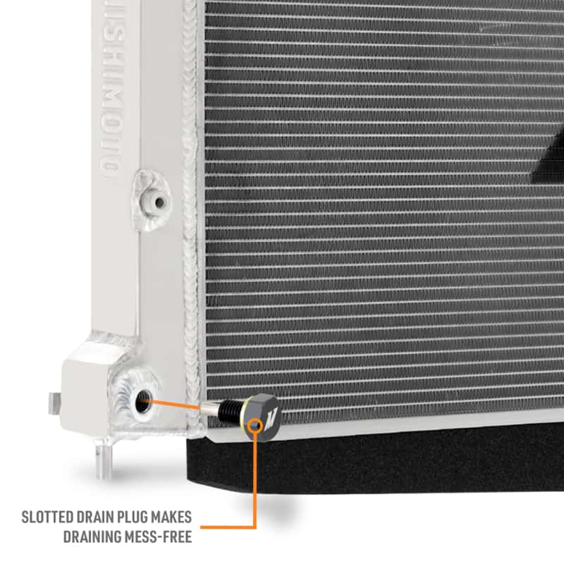 Mishimoto — Mishimoto 2022+ Subaru BRZ / Toyota GR86 H4 2.4L Performance Aluminum Radiator
Radiator - view 4