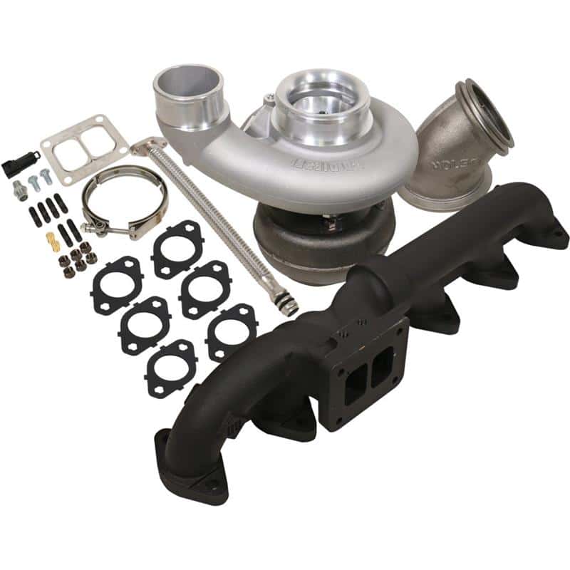BD Diesel — BD Diesel Iron Horn 5.9L Turbo Kit S364SXE/76 1.00AR Dodge 03-07
IRON HORN TURBO KIT
Turbocharger Kit - view 2