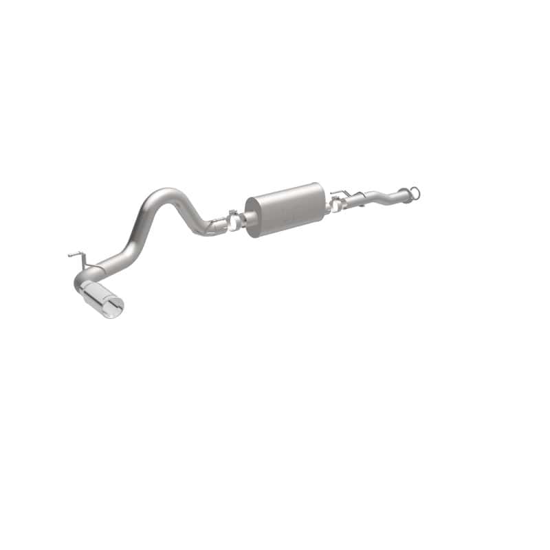 Magnaflow — MagnaFlow Cat-Back 2016 Toyota Tacoma 3.5L V6 SS 3in Single Pass Side Exit Rear 4in Tip
Cat-Back - view 3