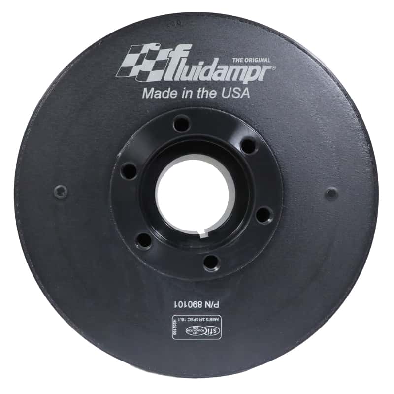 Fluidampr — Fluidampr 6.6L GM Duramax 2001-2005 Steel Externally Balanced Damper
Harmonic Balancer - view 1