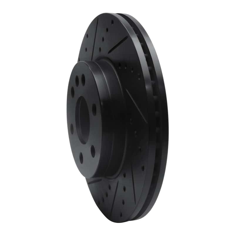 R1 Concepts — R1 15-20 Chevrolet Colorado Front Left Drilled & Slotted Black Brake Rotor
R1 Brake Rotor Drill - view 2