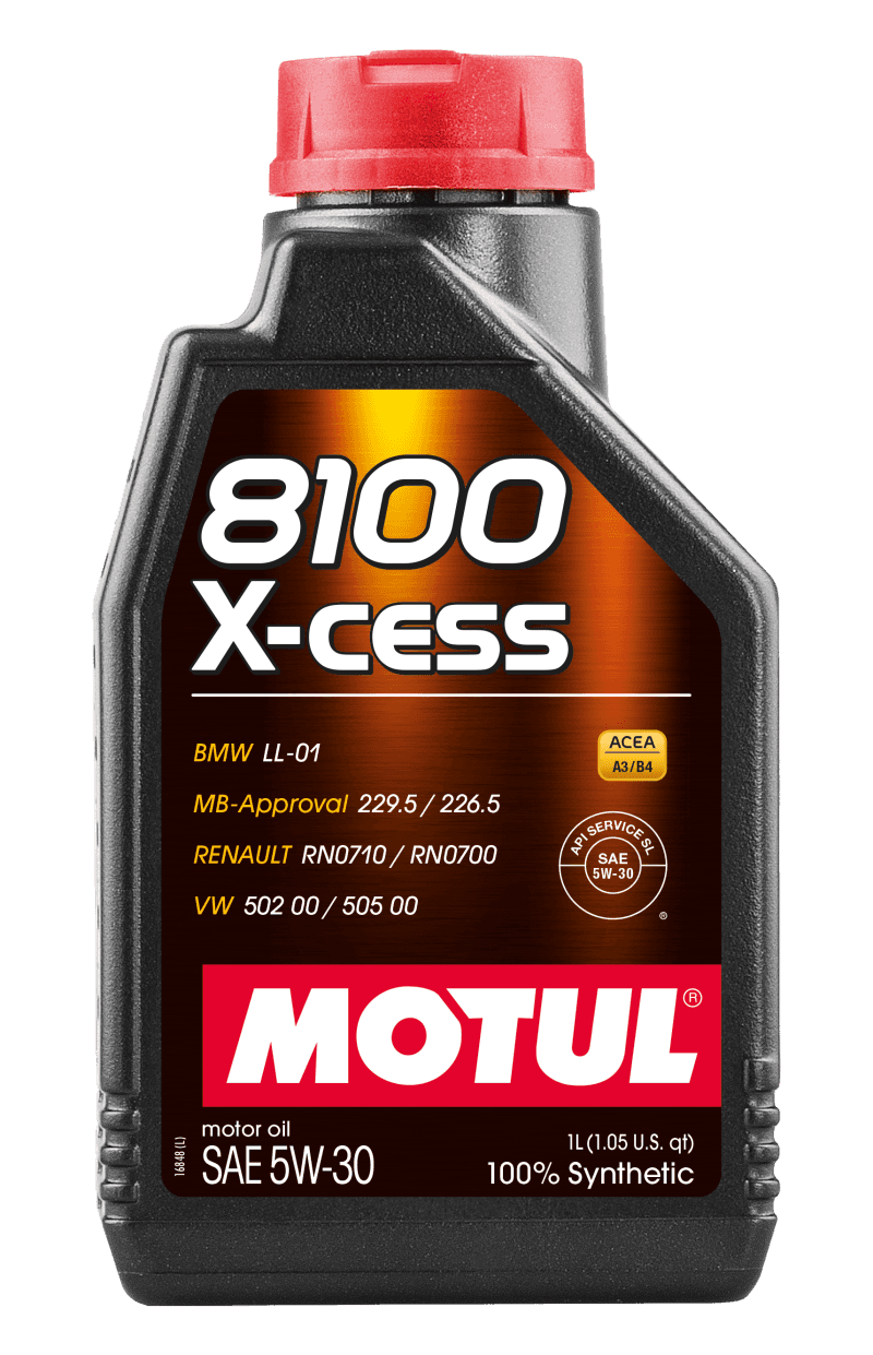Motul — Motul Synthetic Engine Oil 8100 5W30 X-CESS 1L - view 1