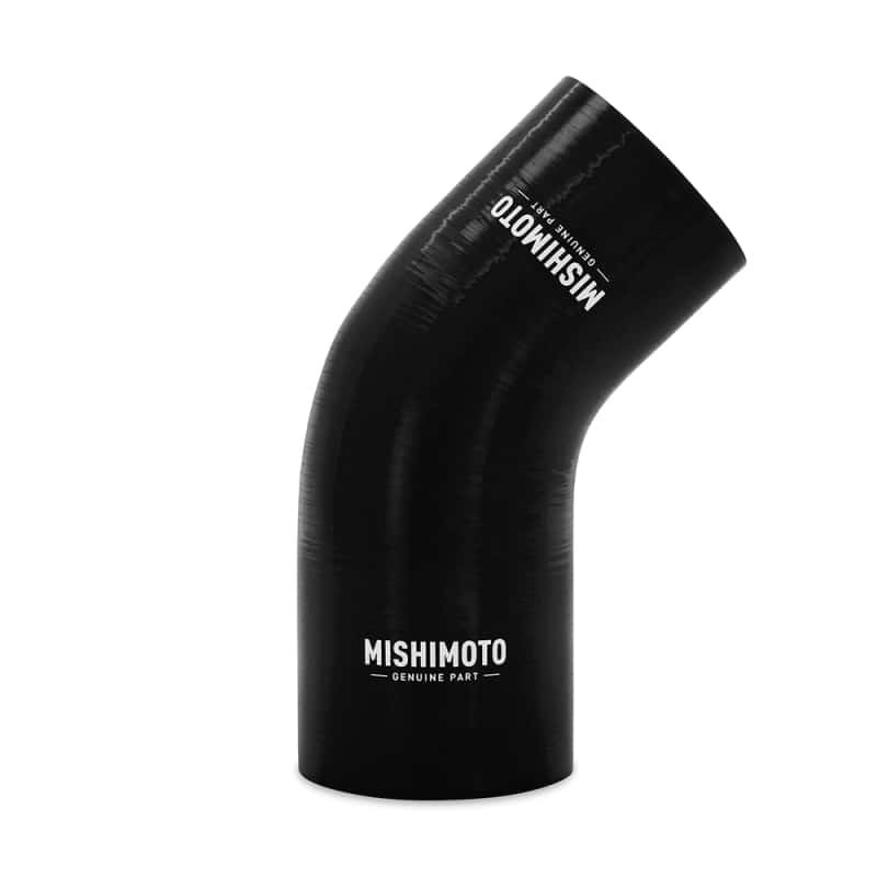 Mishimoto — Mishimoto Silicone Reducer Coupler 45 Degree 3in to 3.25in - Black
Transition Coupler - view 1