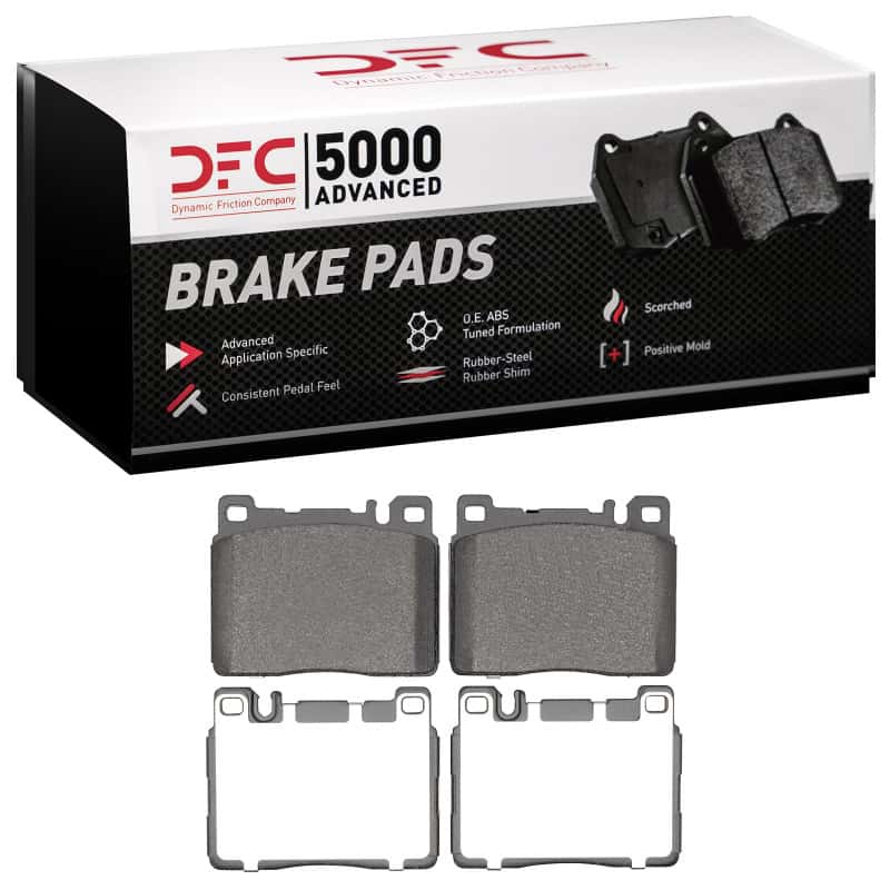 DFC — DFC 03-12 Maybach 57 Front 5000 Advanced Low Metallic Brake Pads
DFC Brake Pad Set - view 1