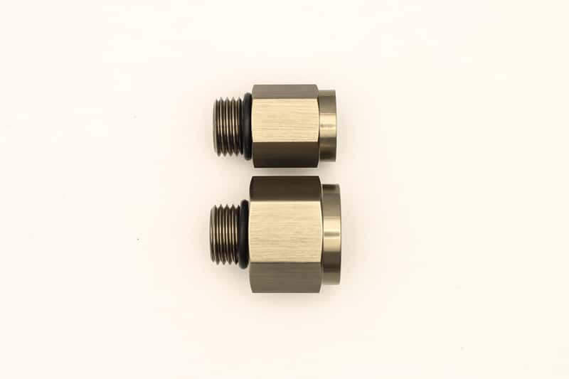 DeatschWerks — DeatschWerks DW250iL 6ORB Male to Metric Female Plumbing Kit to Replace Bosch 044 (Incl. O-Ring) - view 2