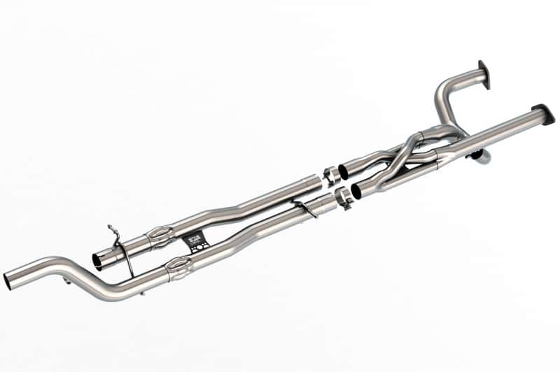 Borla — Borla 21-22 Dodge RAM 1500 TRX 6.2L V8 4WD 4DR CCSB 3in Connecting Pipes
Mid-Pipe - view 1
