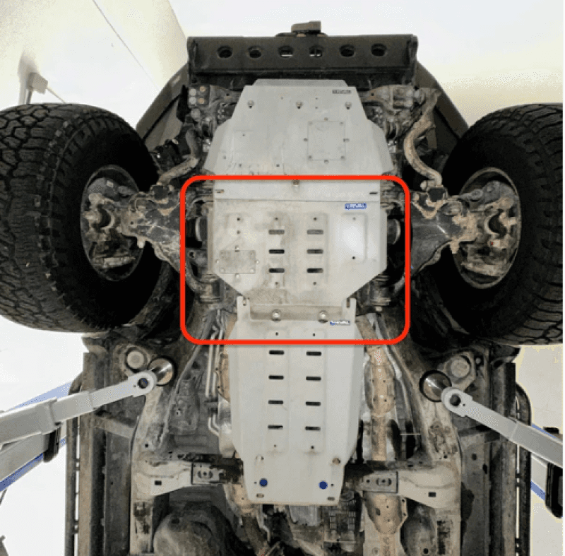 Rival 4x4 — Rival 2007-2021 Toyota Land Cruiser   Aluminum Transmission Skid Plate
Trans Skid Plate - view 1