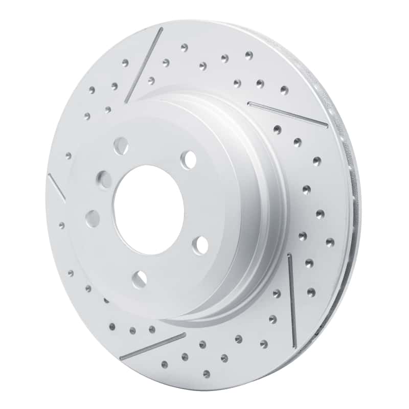 DFC — DFC 13-13 BMW 135IS Rear GeoSPEC Coated Rotor - Dimpled and Slotted - view 2