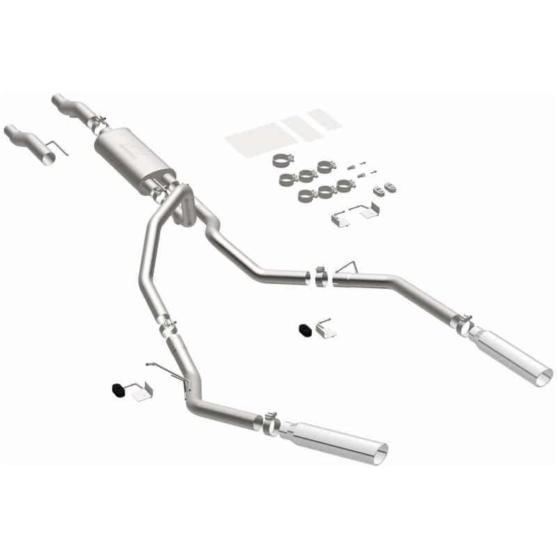 Magnaflow — MagnaFlow 11 Ford F-150 3.7L/5.0L/6.2L SS Catback Exhaust Dual Split Rear Exit w/ 3.5in SS Tips
Cat-Back - view 28