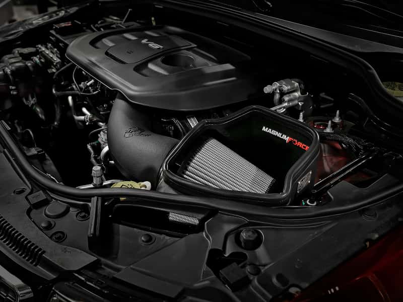 aFe — aFe MagnumFORCE Intakes Stage-2 PDS AIS 16-19 Jeep Grand Cherokee (WK2) V6-3.6L
Magnum FORCE Intake - view 8
