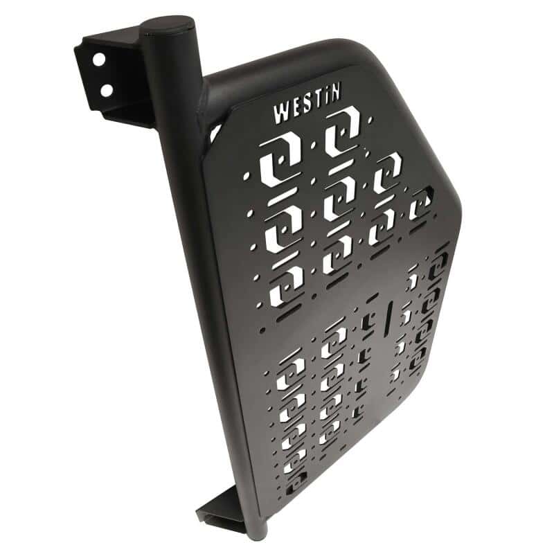 Westin — Westin 19-24 Mercedes-Benz Sprinter Accessory Carrier For XTS - Rear Driver Side - Textured Black
Driver Carrier - view 3