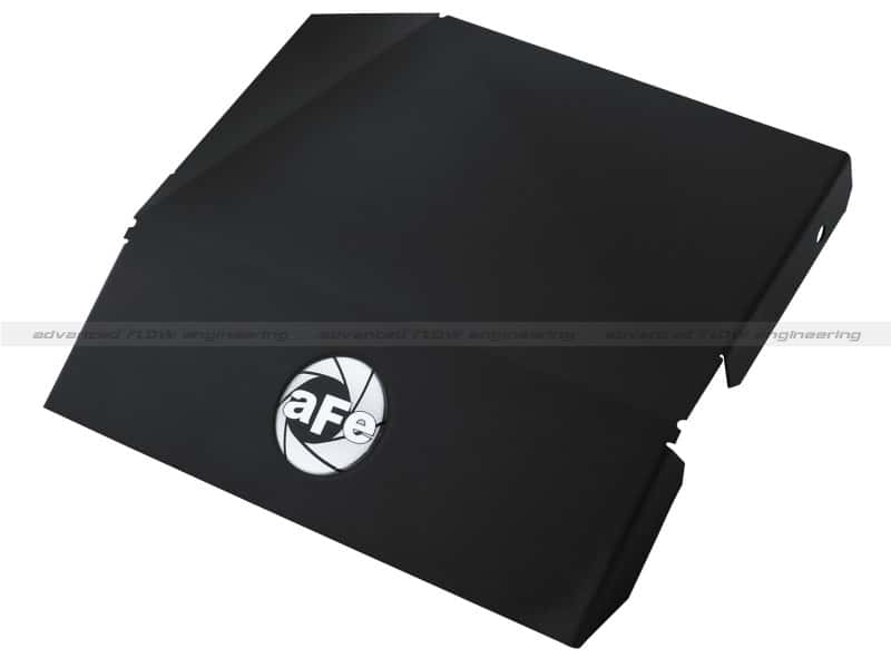 aFe — aFe MagnumFORCE Intake System Cover, Ram Diesel Trucks 13-14 L6-6.7L (td)
Intake System Cover
Magnum FORCE Cover - view 1