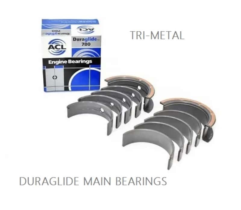 ACL — ACL Chrysler Prod. V8 318 1974-98 Engine Crankshaft Main Bearing Set - view 4