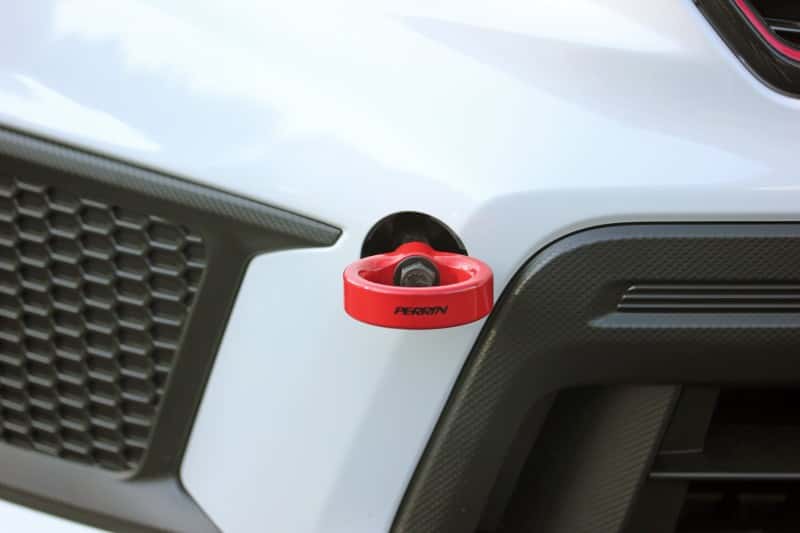 Perrin Performance — PERRIN 18-21 Subaru WRX & STI / 13-25 BRZ / 17-20 Toyota 86 Tow Hook Kit (Front) - Red
paPSP-BDY-235RD - view 4