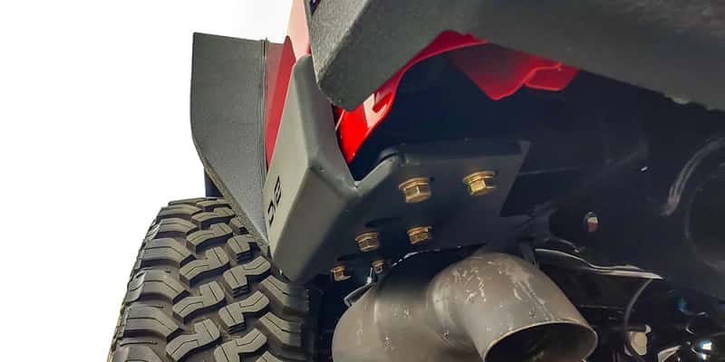 DV8 Offroad — DV8 Offroad 2019+ Jeep Gladiator Bedside Sliders
Rock Sliders - view 11