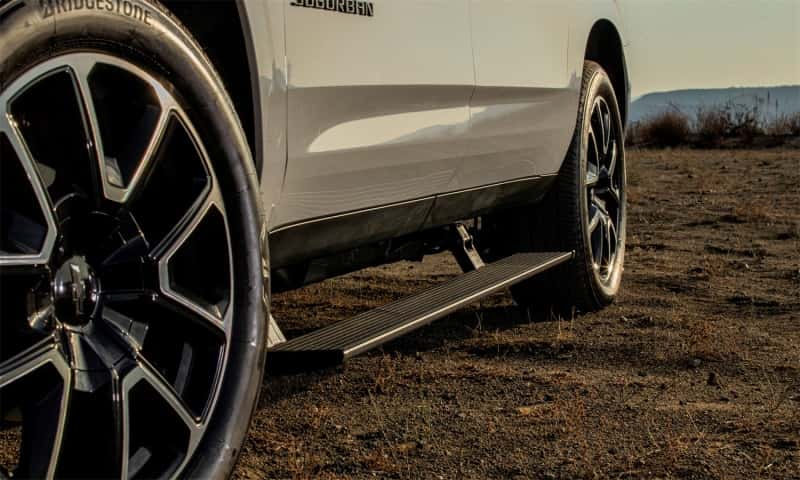 AMP Research — AMP Research 21-25 Chevrolet Suburban/Tahoe & Cadillac Escalade PowerStep - Black
Power Running Board
POWERSTEP - view 3