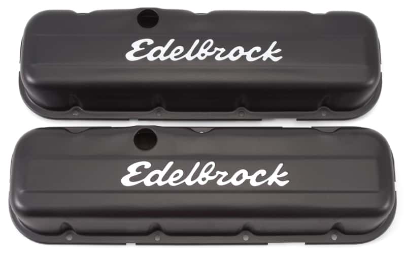 Edelbrock — Edelbrock Valve Cover Signature Series Chevrolet 1965 and Later 396-502 V8 Low Black
CHROME/PRO-FLO - view 2