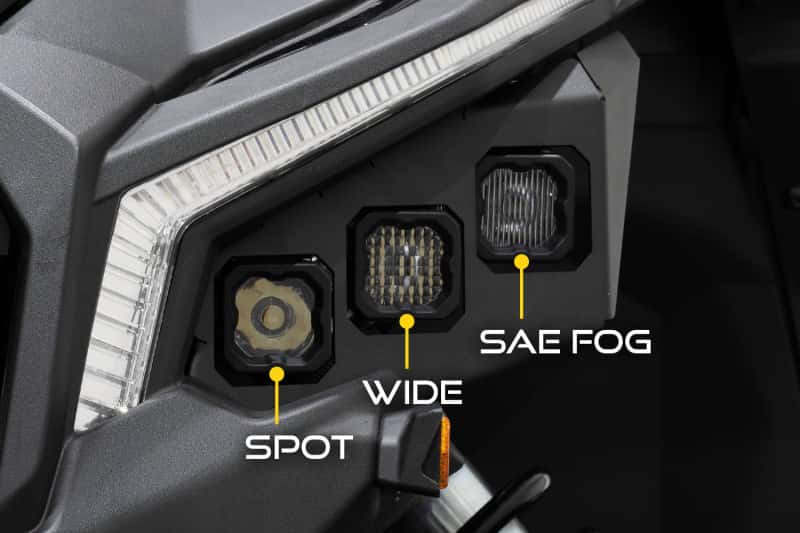 Diode Dynamics — Diode Dynamics 17-24 Can-Am Maverick X3 C1 Headlamp Kit - Sport White ABL (Pair) - view 5