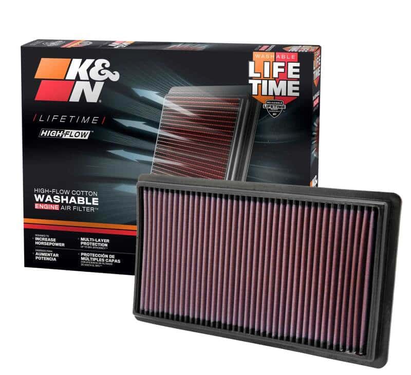 K&N Engineering — K&N 07 Mazda CX-9 3.5L-V6 Drop In Air Filter
Replacement Air Filt
Air Filter - view 13