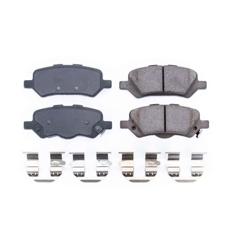 PowerStop — Power Stop 09-16 Toyota Venza Rear Z17 Evolution Ceramic Brake Pads w/Hardware
Z17 Brake Pads - view 1