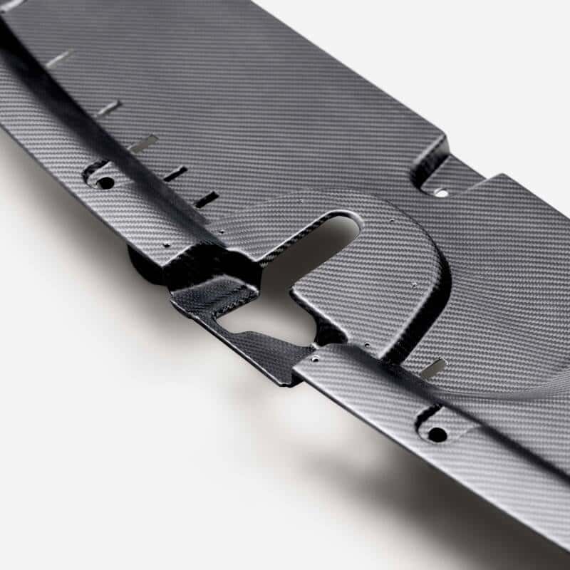Seibon — Seibon 23-24 Toyota GR Corolla Carbon Fiber Cooling Plate - Matte Finish - view 3