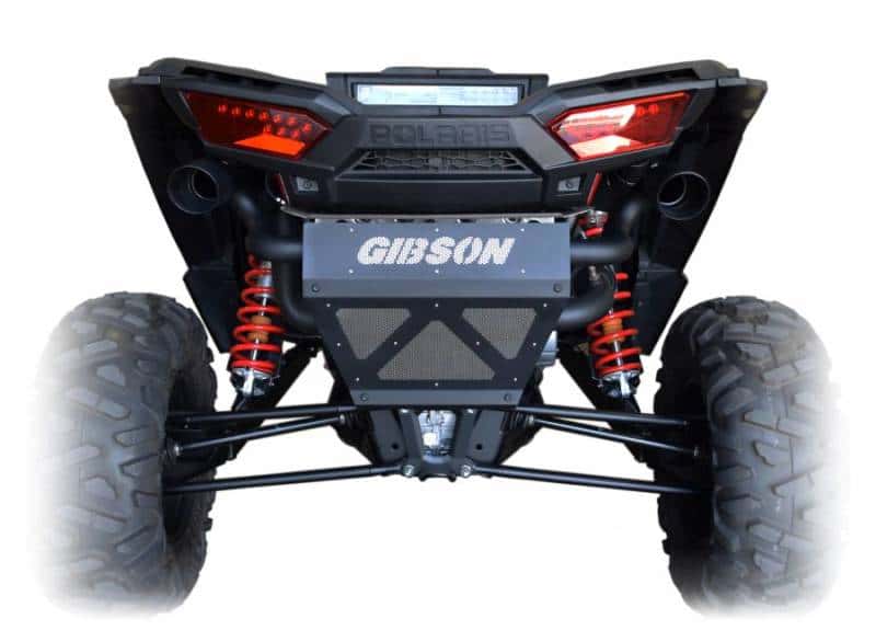 Gibson — Gibson Polaris RZR UTV Beauty Plate - Black Ceramic
Powersports - view 2