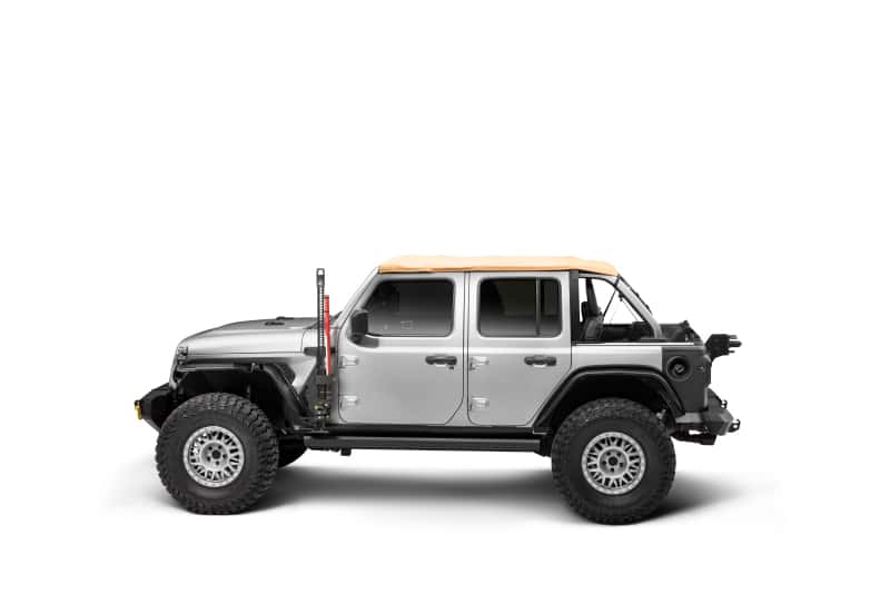 Go Rhino — Go Rhino 18-24 Jeep Wrangler JL/JLU/JT Front Fender Jack Mount for Hi-Lift Jack - Tex. Blk
Jack Mount-Exterior - view 6