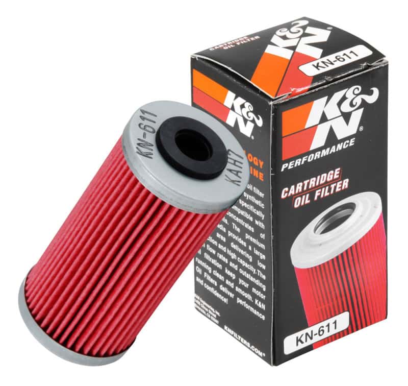 K&N Engineering — K&N Oil Filter Powersports Cartridge Oil Filter - view 6
