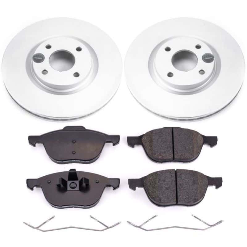 PowerStop — Power Stop 2018 Ford EcoSport Front Z17 Evolution Geomet Coated Brake Kit - view 1