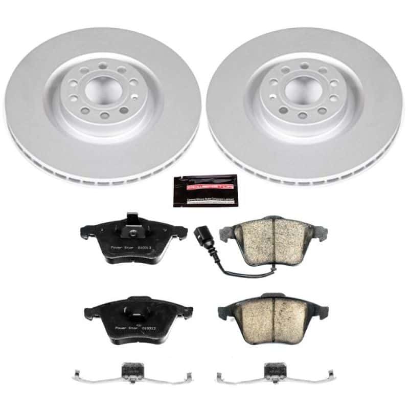 PowerStop — Power Stop 09-11 Volkswagen CC Front Z23 Evolution Sport Coated Brake Kit - view 1