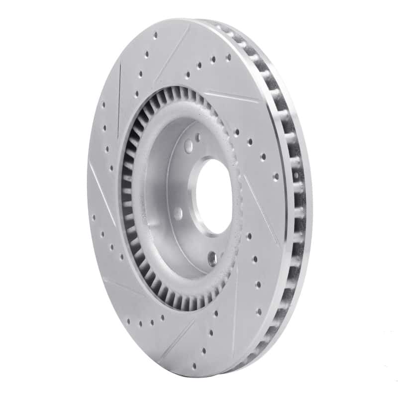 R1 Concepts — R1 11-25 Hyundai SONATA Front Right Drilled & Slotted Silver Brake Rotor
R1 Brake Rotor Drill - view 4
