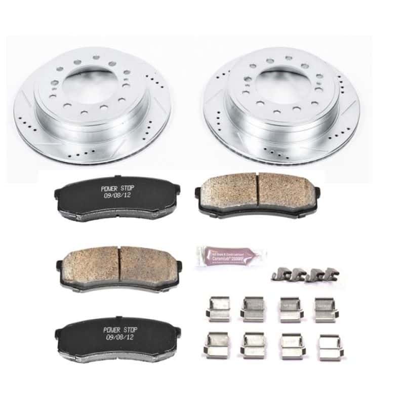PowerStop — Power Stop 10-19 Lexus GX460 Rear Z23 Evolution Sport Brake Kit - view 1
