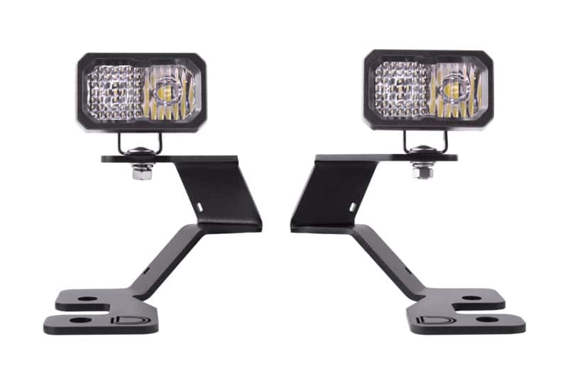 Diode Dynamics — Diode Dynamics 2021 Ford Bronco Sport Stage Series 2in LED Ditch Light Kit - Pro White Combo - view 1