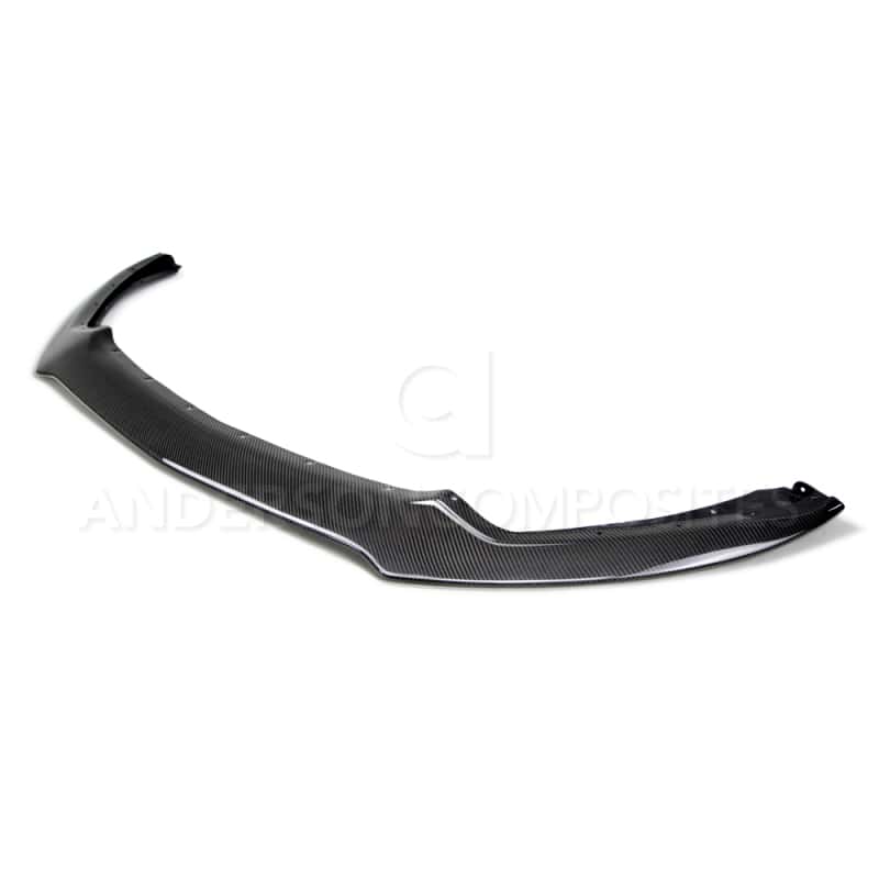 Anderson Composites — Anderson Composites 15-16 Ford Mustang Carbon Fiber Type-AC Front Chin Spoiler - view 1