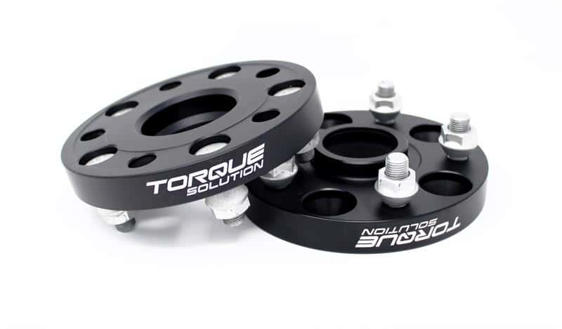 Torque Solution — Torque Solution Forged Aluminum Wheel Spacer Subaru 56mm Hub 5x100 - 25mm - view 1